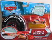 Pixar Cars Dirt Track Lightning McQueen Lightyear Launchers Mattel 1:50 P008 P6801