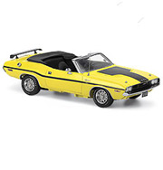 1970 Dodge Challenger R/T 426 Hemi Convertible Franklin Mint 1:24 B11E665 die cast model car