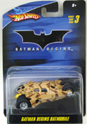 Mattel Hot Wheels 1:50 Batman Begins Camo Batmobile Series 3 L8788 N9235