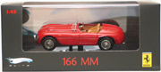 Ferrari 166 MM Barchetta Red Hot Wheels Elite P9938 1:43