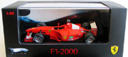 Ferrari F1-2000 Michael Schumacher F1 Race Car Hot Wheels Elite 1/43 P9943