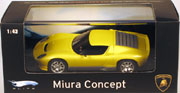 Lamborghini Miura Concept Car - Yellow Hot Wheels Elite P4482 1:43 diecast model car