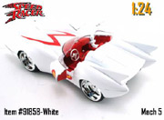 Jada Speed Racer Mach 5 53068 91858 1:24 scale die cast movie car