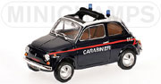 1965 Fiat 500 Carabinieri Police Car MiniChamps 1:18 150121690
