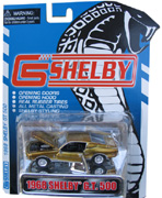 1968 Shelby Ford Mustang GT500 Gold 1/64 scale Shelby Collectibles DC64000A die cast model car