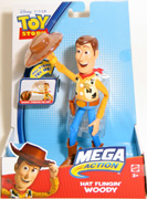 Toy Story 3 Hat Flingin' Woody Mega Action Figure Mattel V4526 V0762